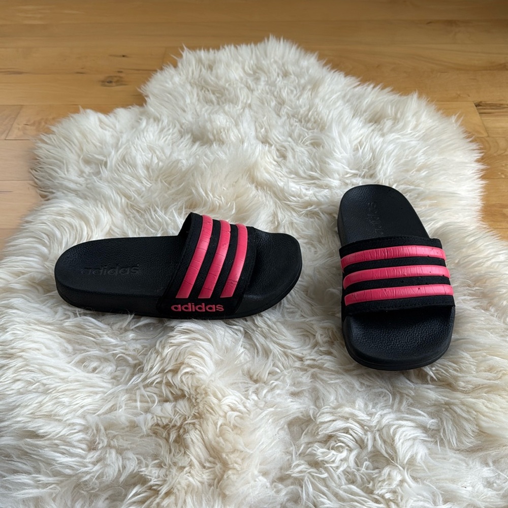 Adidas slides, size 13